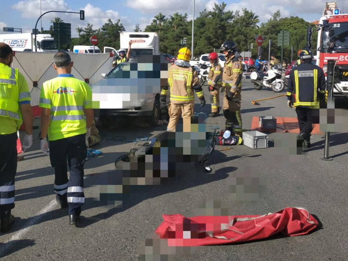 Fallece la conductora de un ciclomotor en un accidente de tráfico