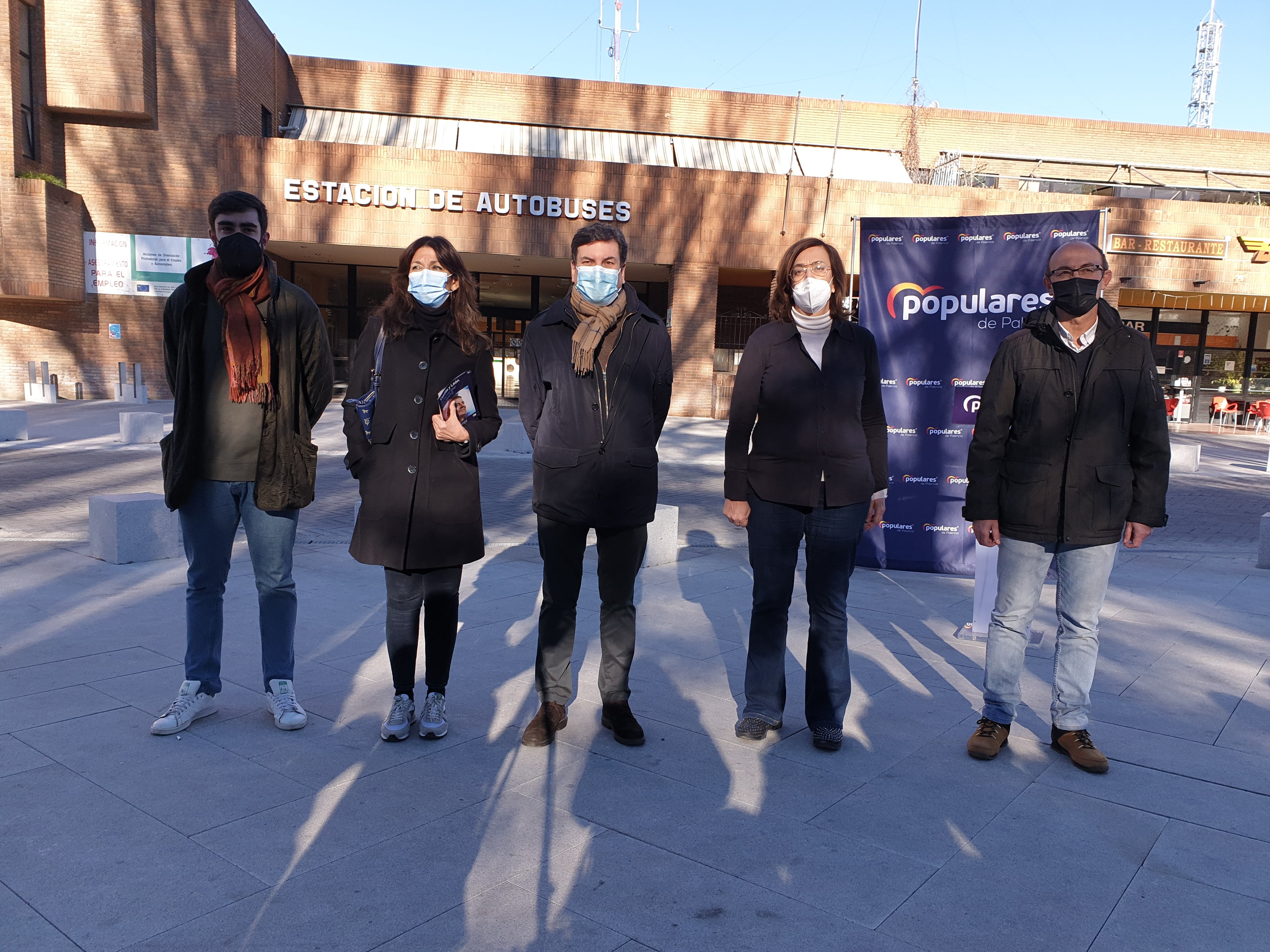 El Partido Popular de Palencia apuesta por el transporte en la campaña electoral de Castilla y León