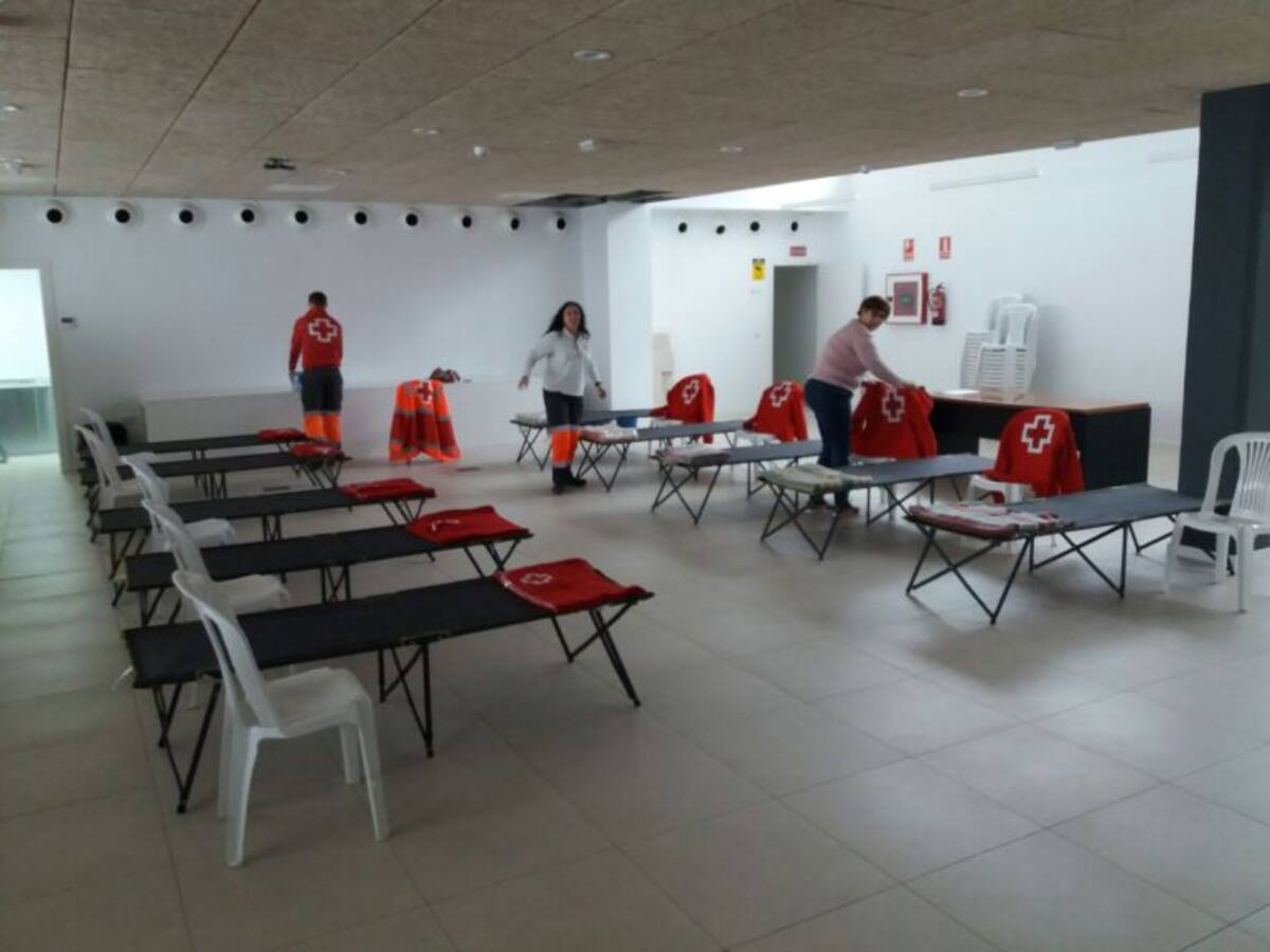 Xàbia instala un albergue provisional durante la ola de frío