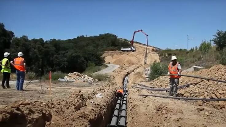 Los vecinos de Gatika realizan turnos de vigilancia para impedir los trabajos de interconexión con Francia que lleva a cabo Red Eléctrica