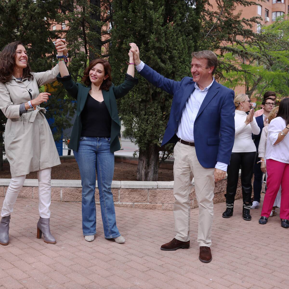 Díaz Ayuso elige Tres Cantos para dar su último mitin de la campaña electoral