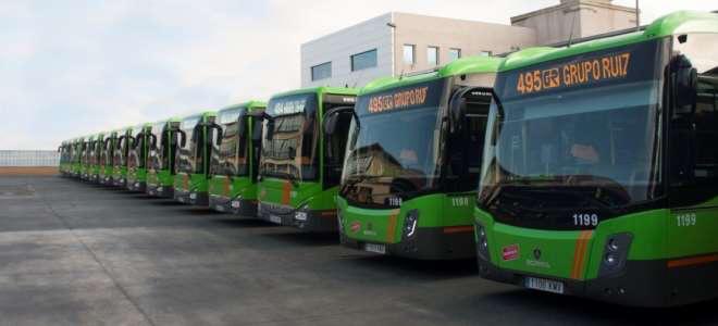 Autobuses de la línea 495