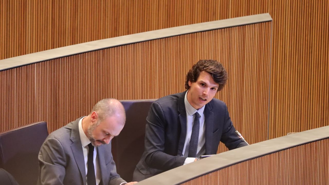 Els consellers generals de Concòrdia, Jordi Casadevall i Pol Bartolomé