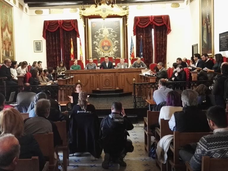 Pleno municipal del mes de febrero