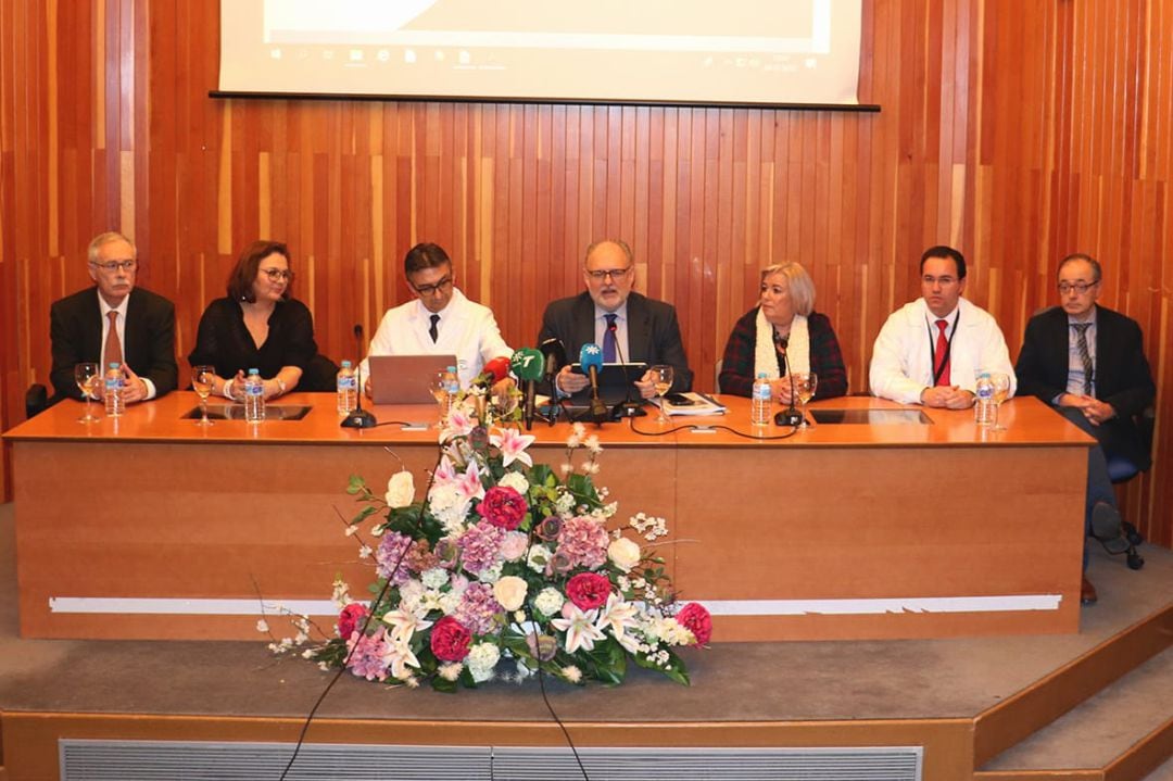 Presentación datos de la gripe en Huelva.