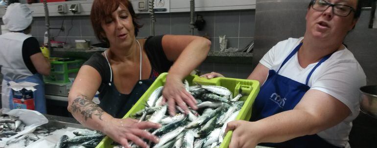 Sardinas en los mercados de A Coruña el día de San Juan