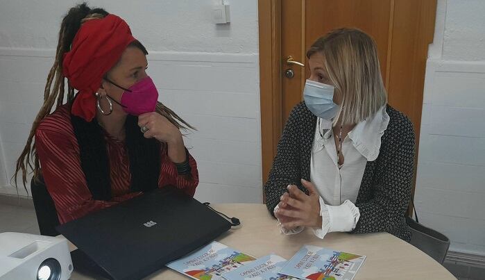 Un momento de la reunión