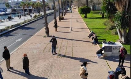 Zona propuesta para ubicar las casetas de los hippies de Alicante