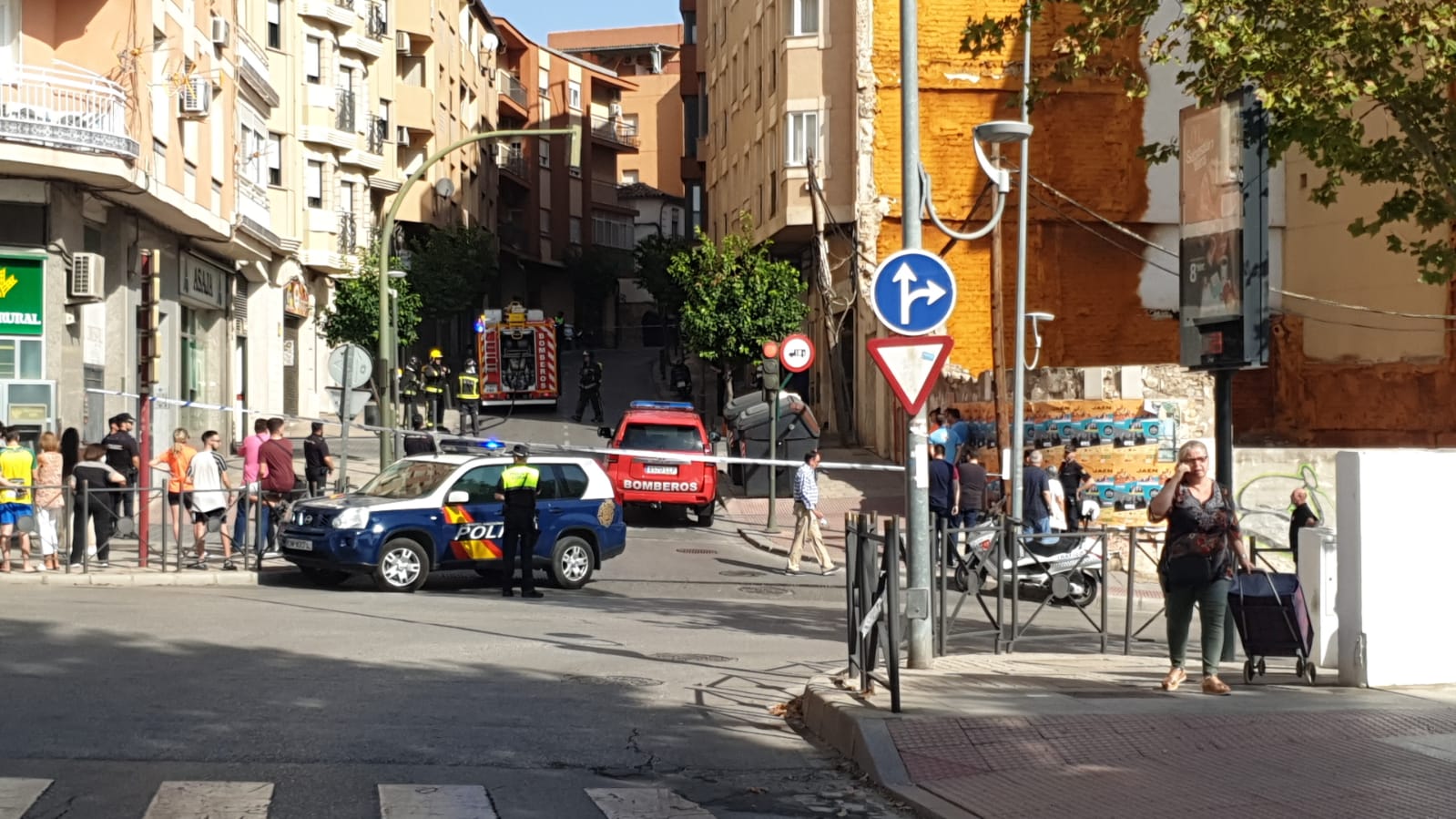 Calle Camino de las Cruces de Jaén.