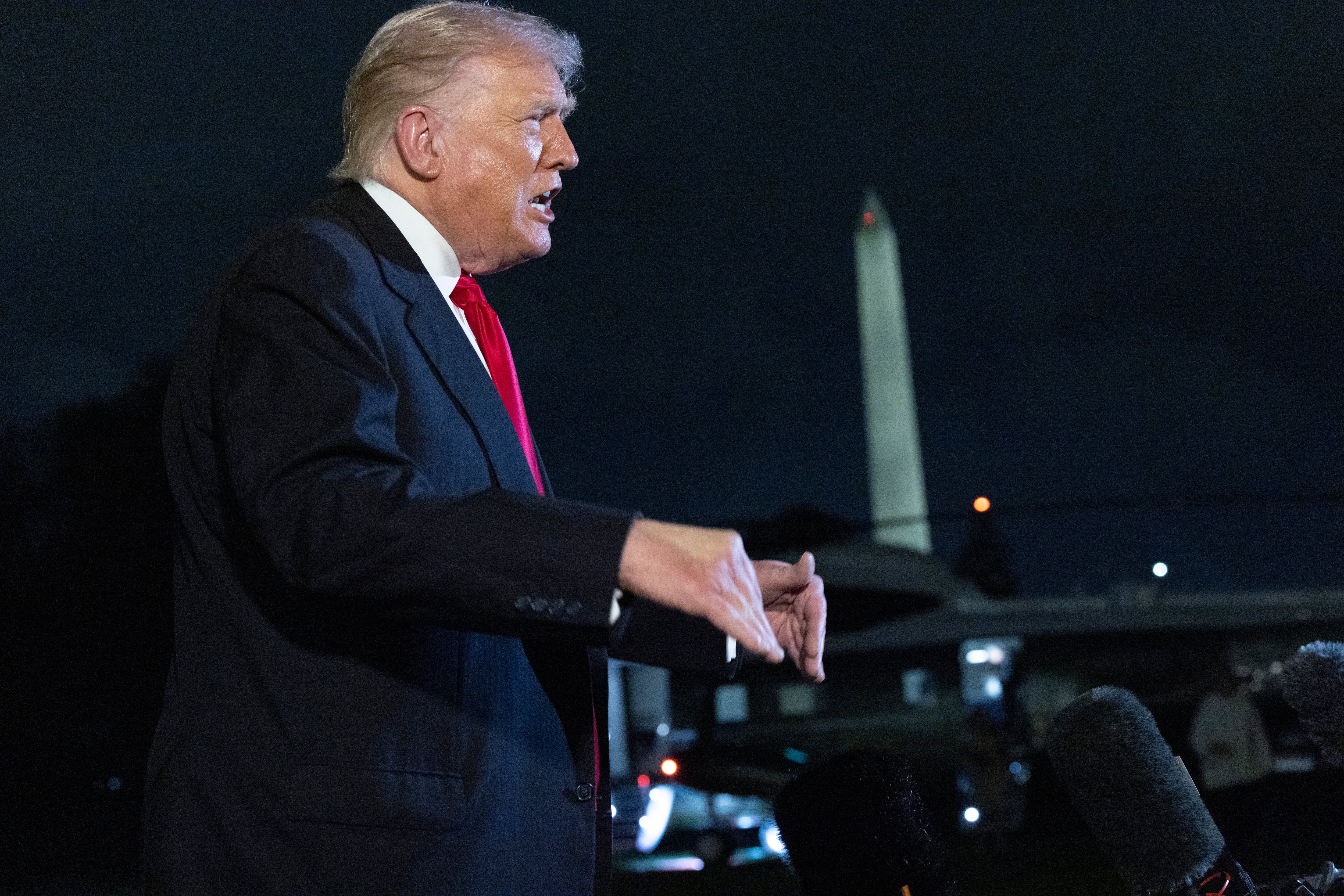 El presidente de EEUU, Donald Trump