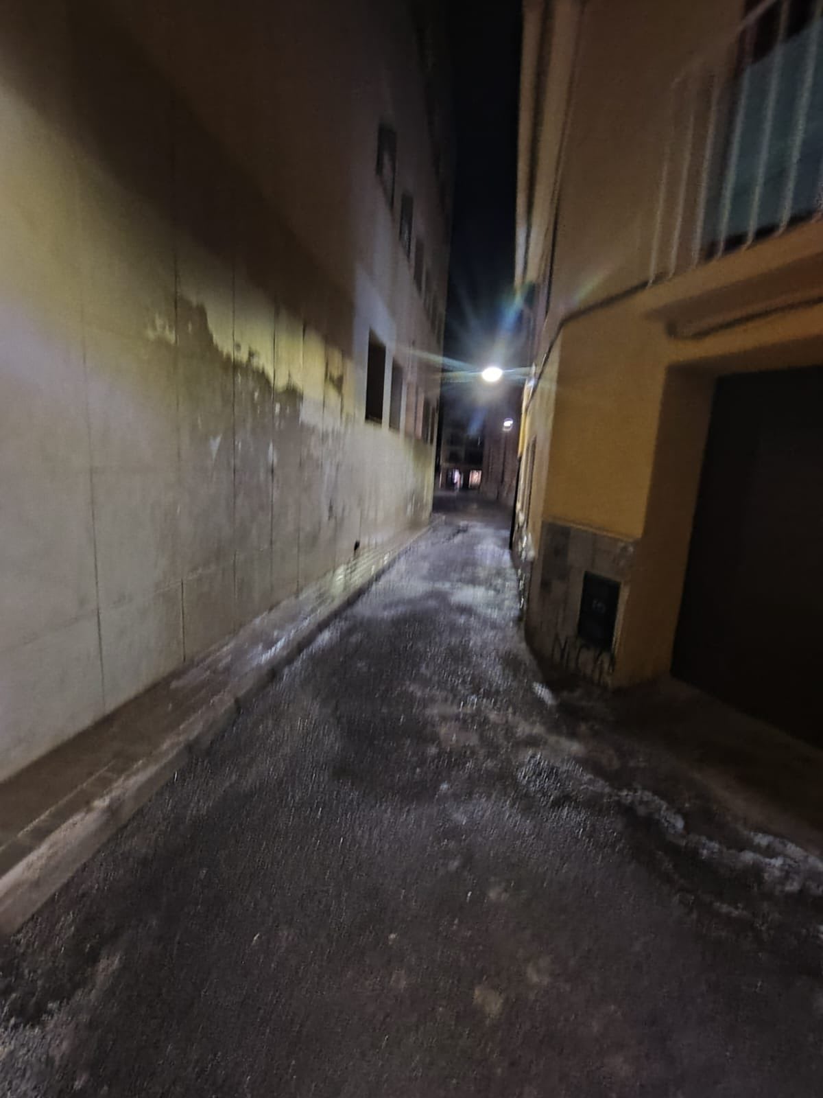 Limpieza en la zona centro