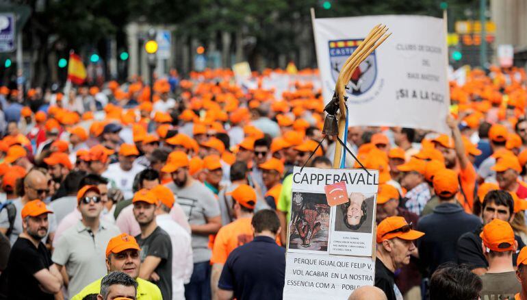 Manifestación, protagonista de la polémica, para exigir políticas que acaben con la discriminación del mundo rural