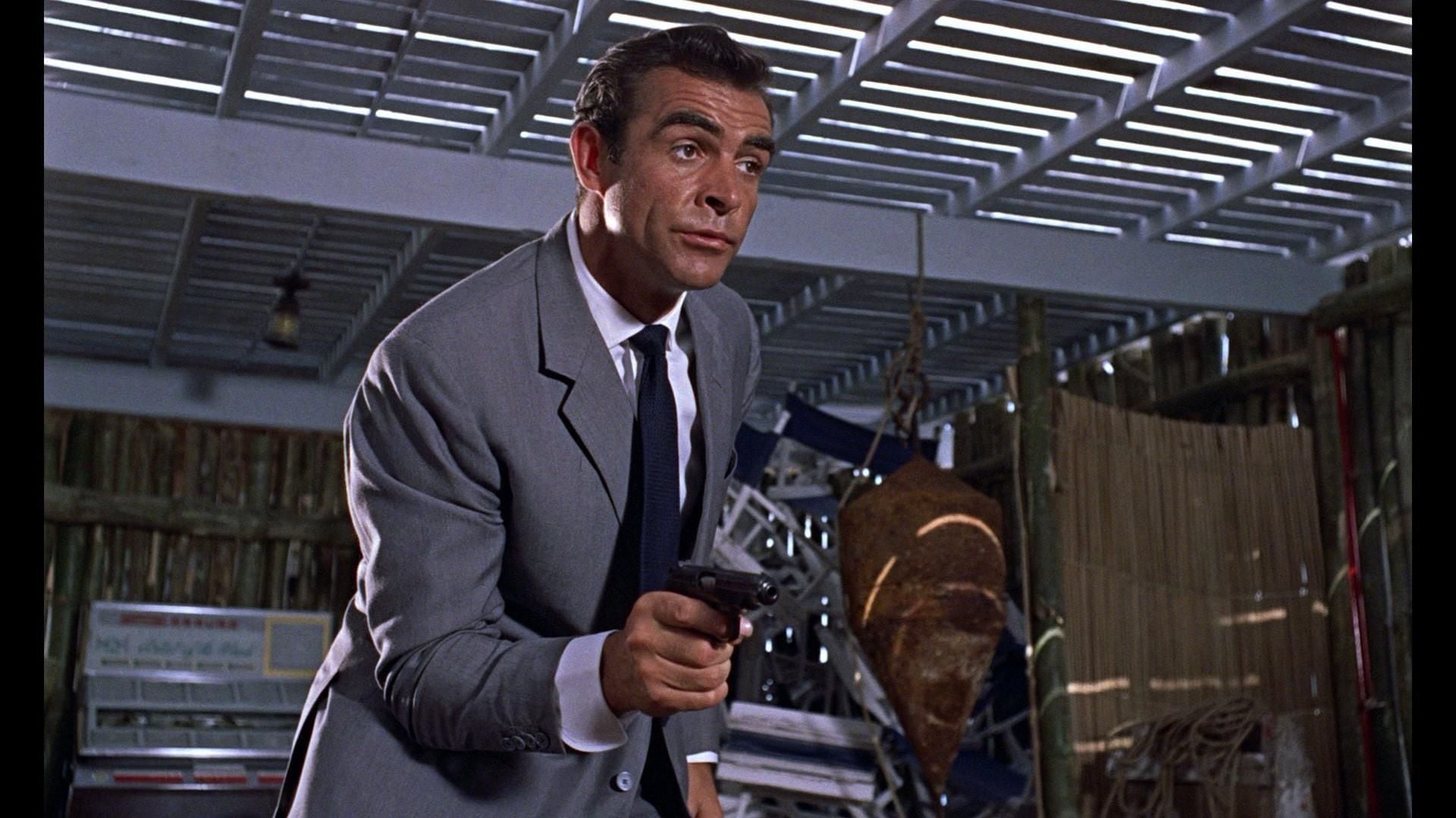 Sean Connery en una escena de 007 contra el Doctor No