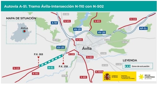 Proyecto de la autovía A-51