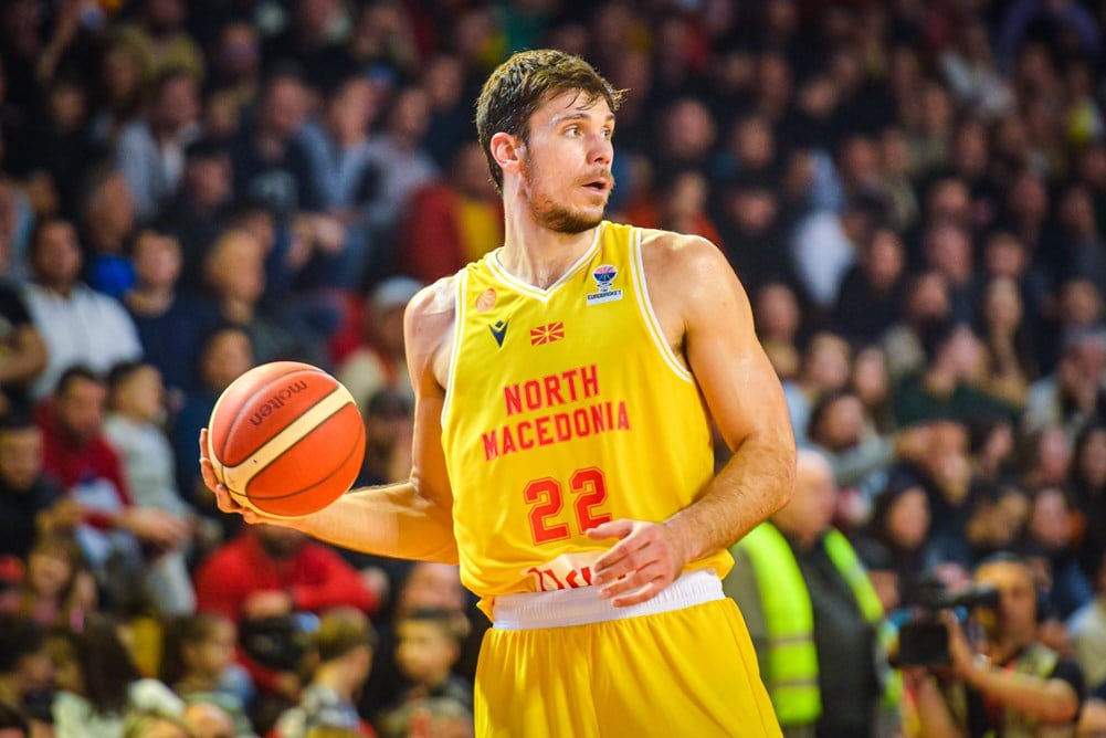Ethan Happ debutó con Macedonia del Norte