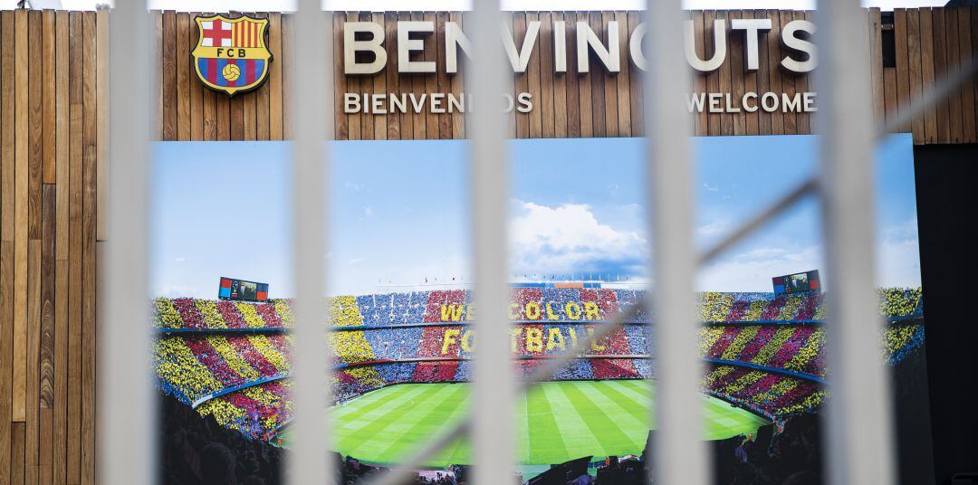 El Camp Nou, en este tiempo de confinamiento