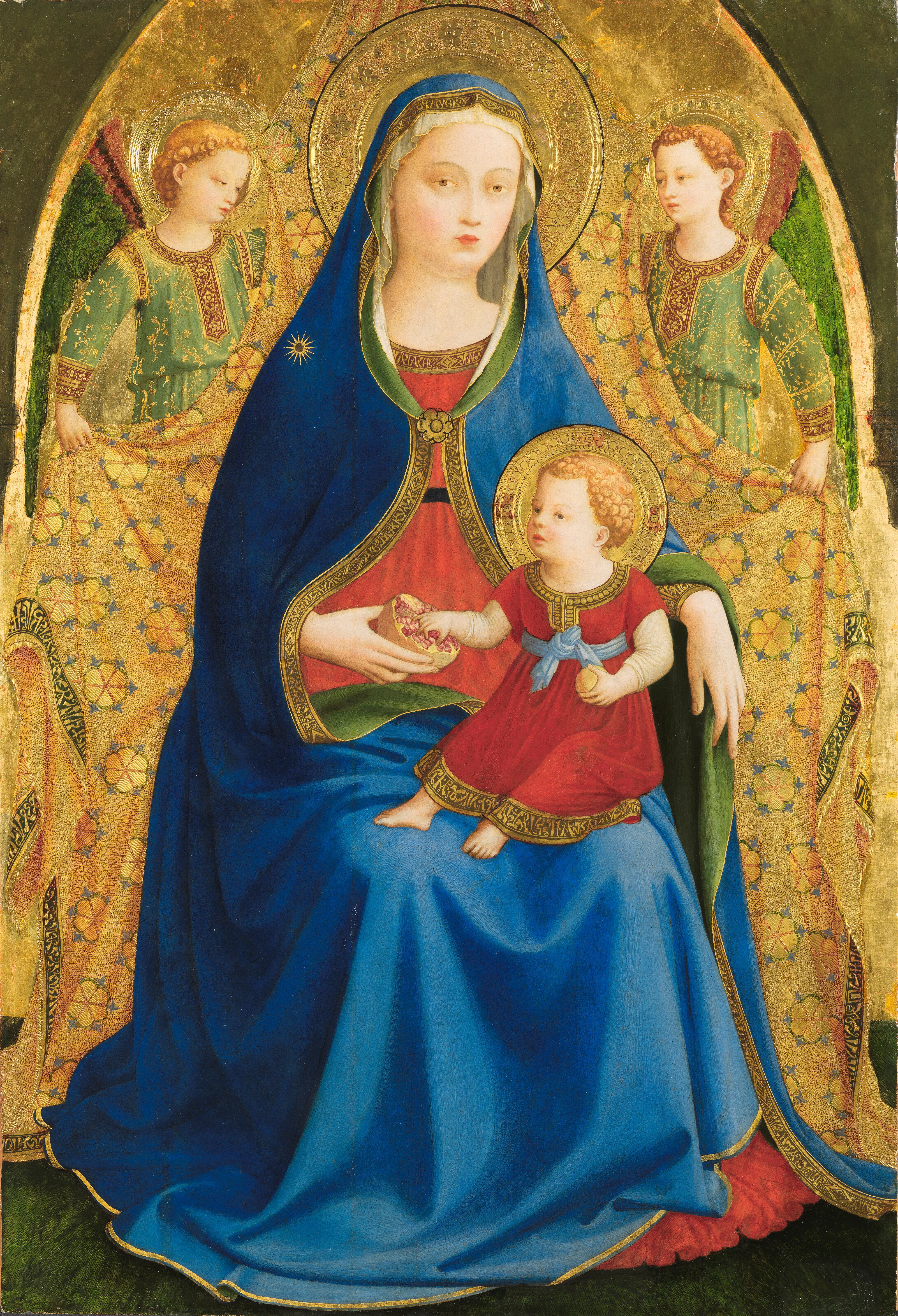 'La Virgen de la granada' de Fra Angelico