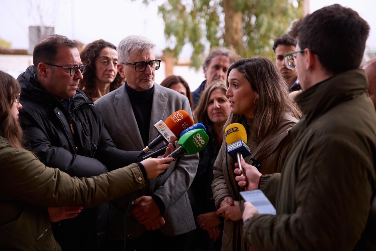 María Márquez en rueda de prensa
