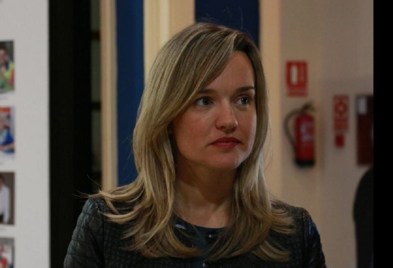 Pilar Alegría, secretaria de Organización del PSOE Aragón 