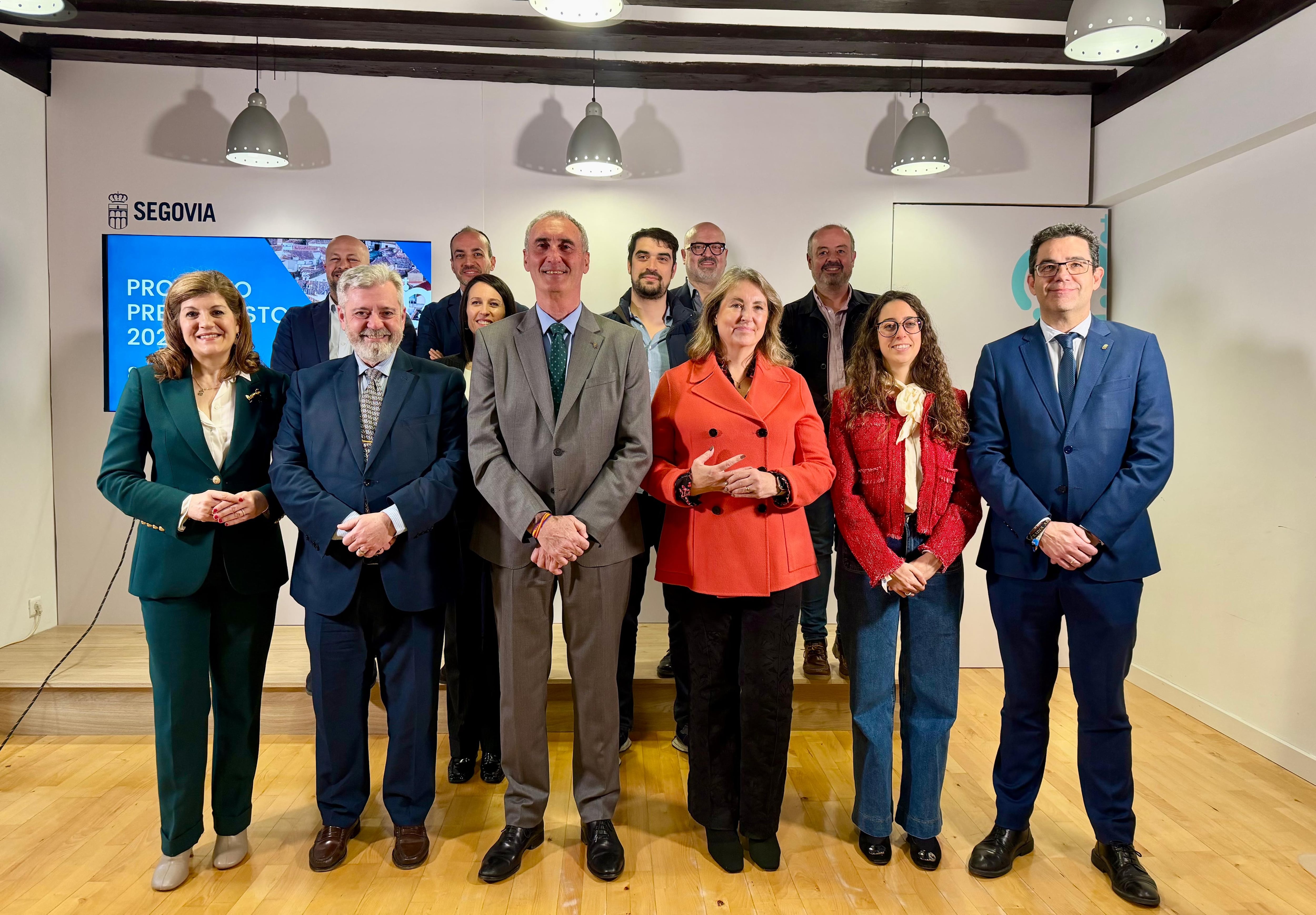 El PP de Segovia presenta el borrador de los presupuestos municipales de este 2026