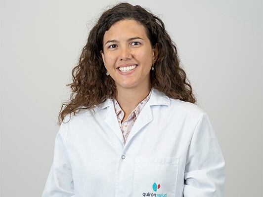 Doctora Irene López, Otorrino del Hospital Quirónsalud Valencia