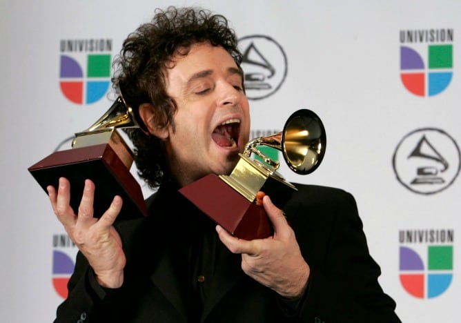 El músico argentino Gustavo Cerati, líder de la mítica banda Soda Stéreo.