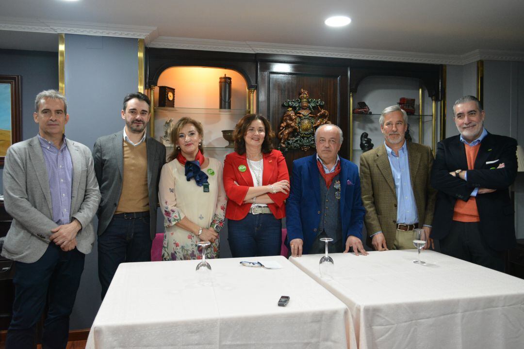 Presentación de la gestora de Vox en Palencia
