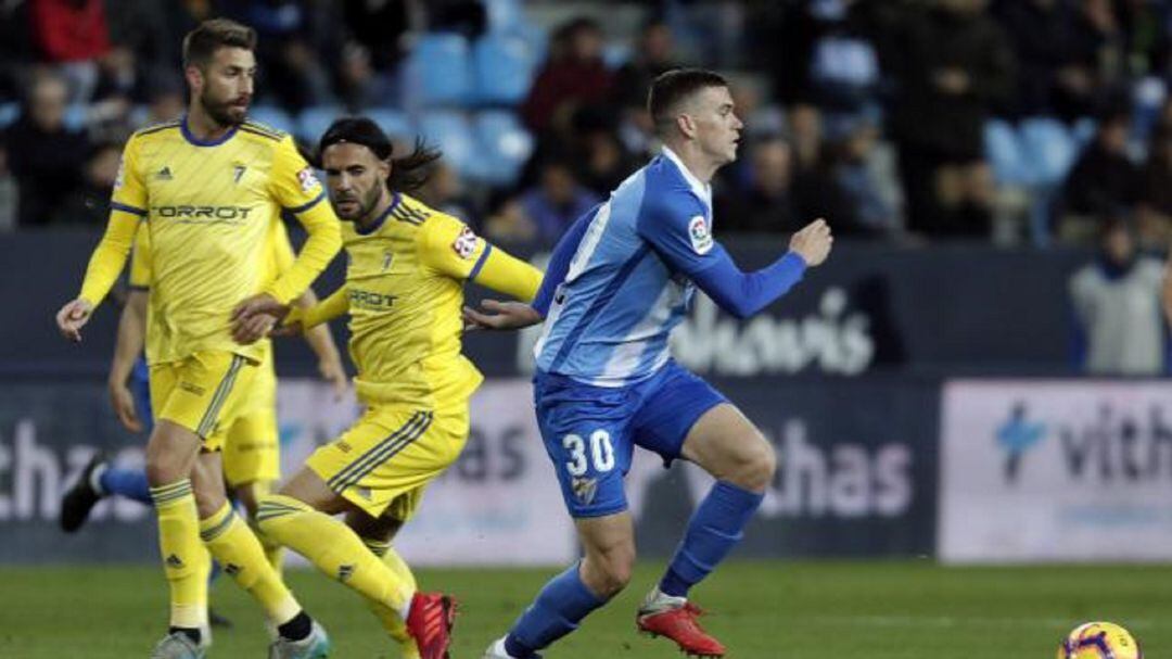 Sergio Sánchez en su último partido antes de lesionarse