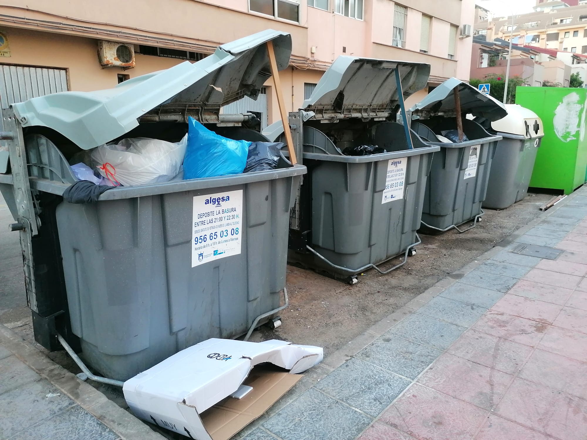 Contenedores de Algeciras.