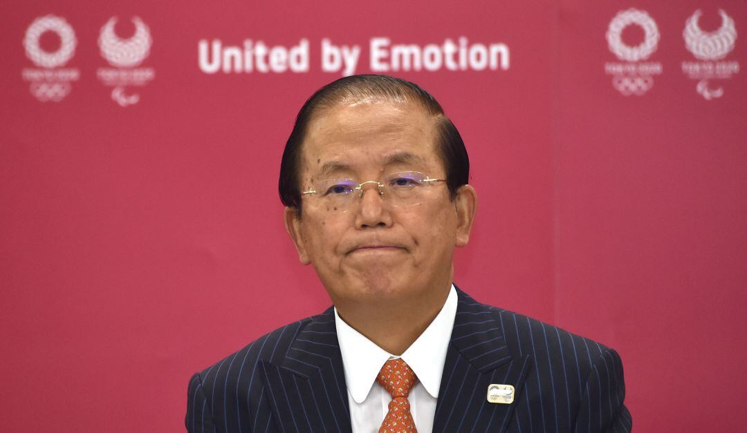Toshiro Muto, presidente del Comité Organizador de los Juegos Olímpicos de Tokio.