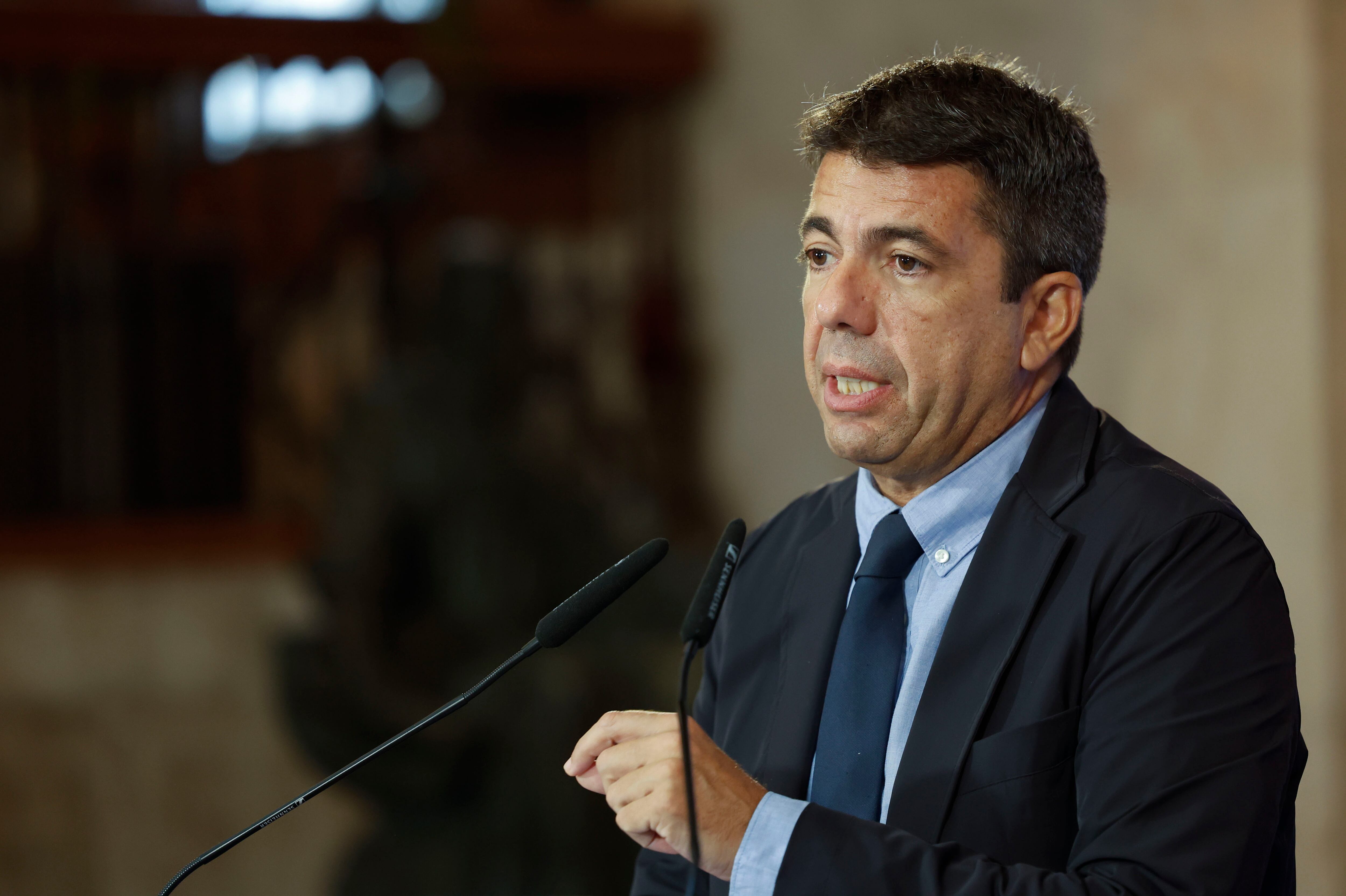 El president de la Generalitat, Carlos Mazón