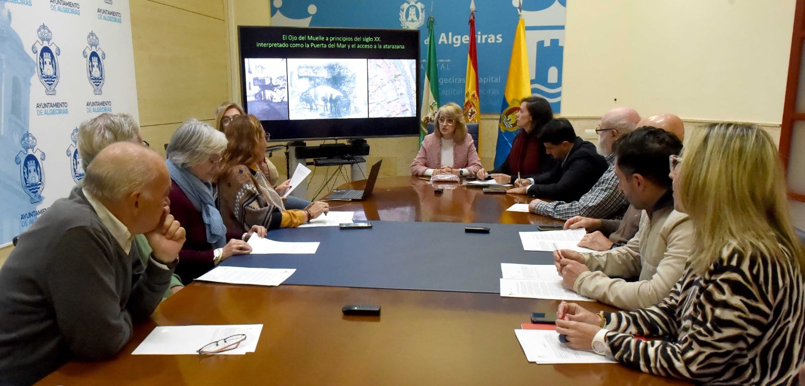 Reunión de la Comisión de Cultura en el Ayuntamiento