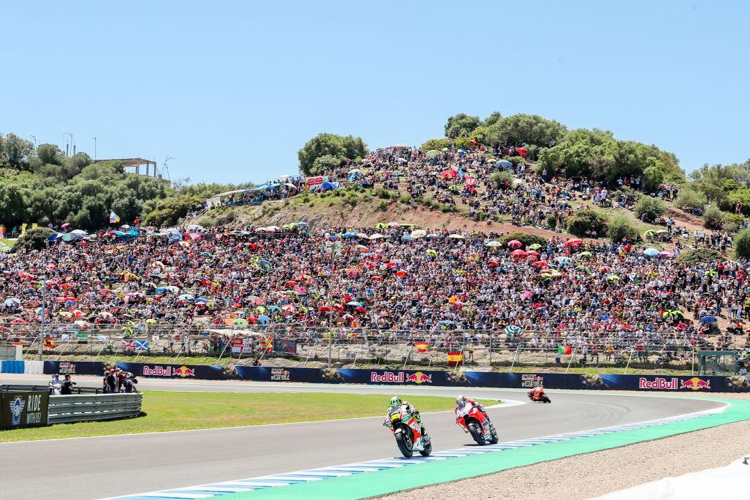 Imagen del Gran Premio de España en Jerez este año