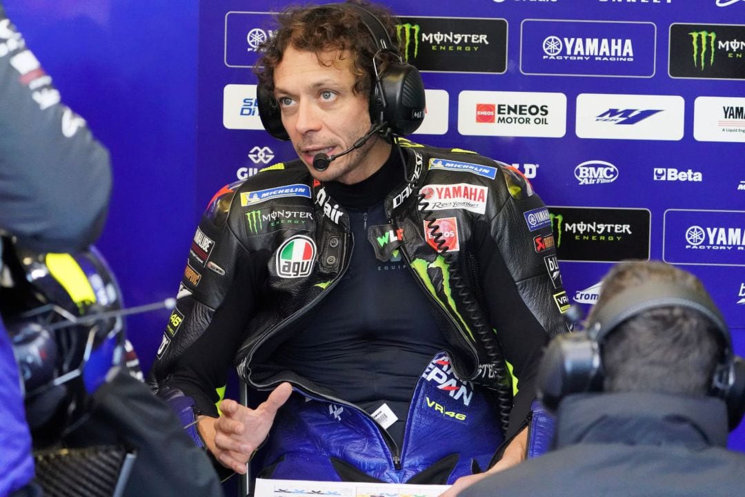 Valentino Rossi piloto de Yamaha