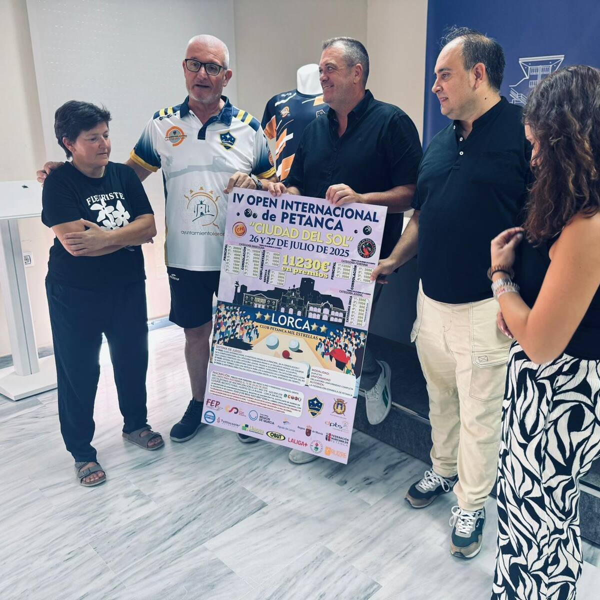 Lorca acoge el IV Open Internacional Ciudad del Sol de Petanca con más casi 600 participantes