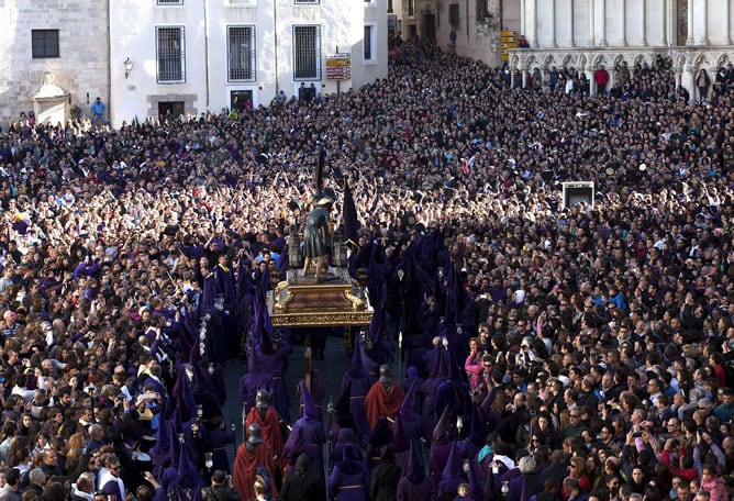 Uno de los retos de este 2024 es evitar que haya turbos que no dejen avanzar el guión del Jesús en la procesión &quot;Camino del Calvario&quot;