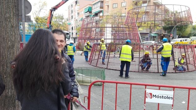 A pie de calle Madrid Oeste 22-11-2018 – Preparativos para Navidad