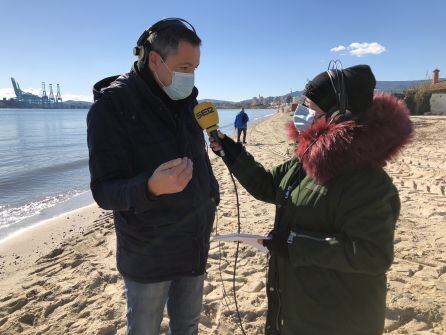 El portavoz de la Plataforma Salvemos El Rinconcillo, José Manuel Serrano, durante su intervención en el programa.