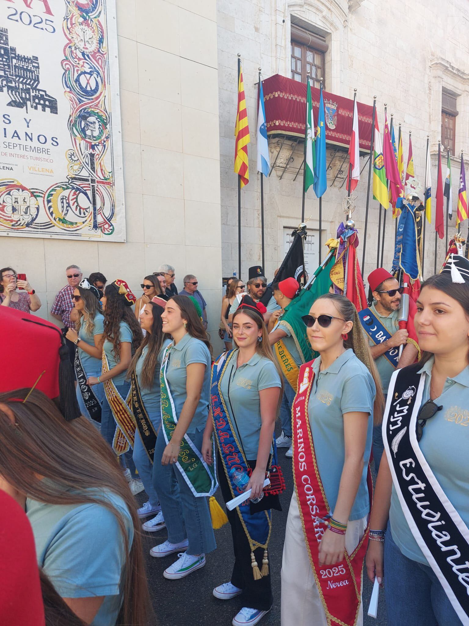 La Comparsa de Andaluces en el Pasacalles