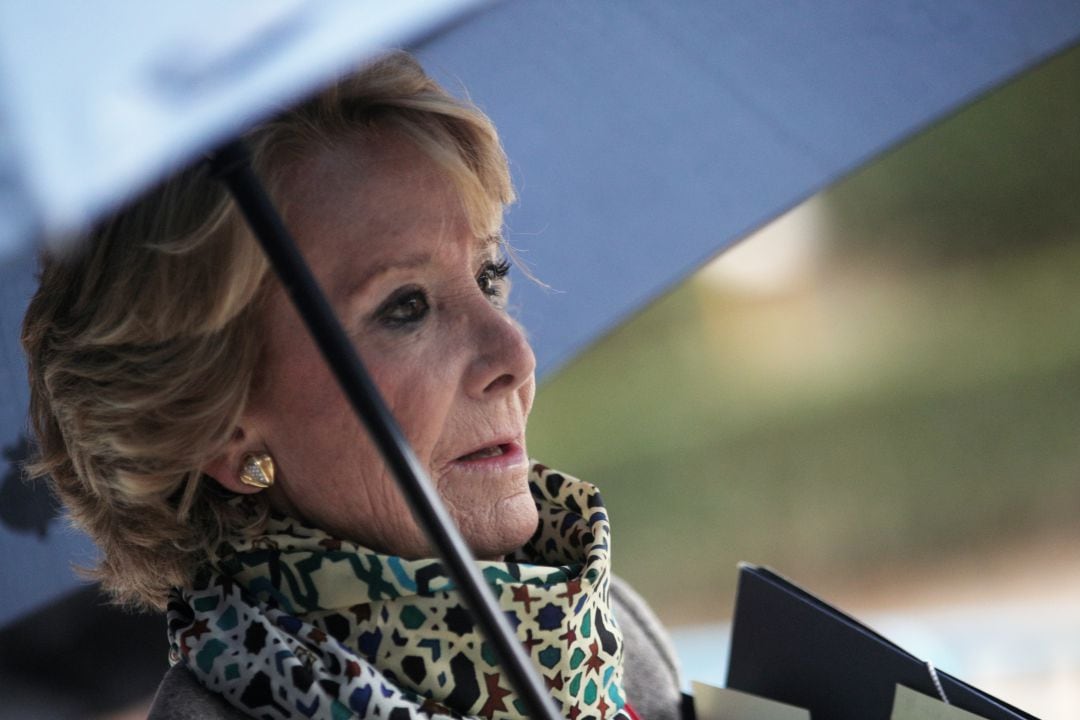 Imagen de Esperanza Aguirre, expresidenta de la Comunidad de Madrid