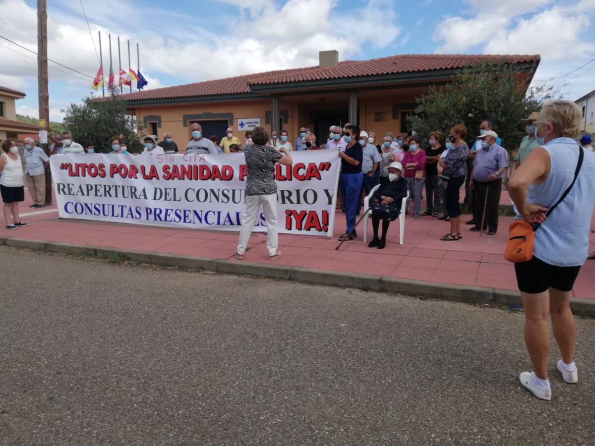 Manifestación el Litos en defensa de la Sanidad Pública