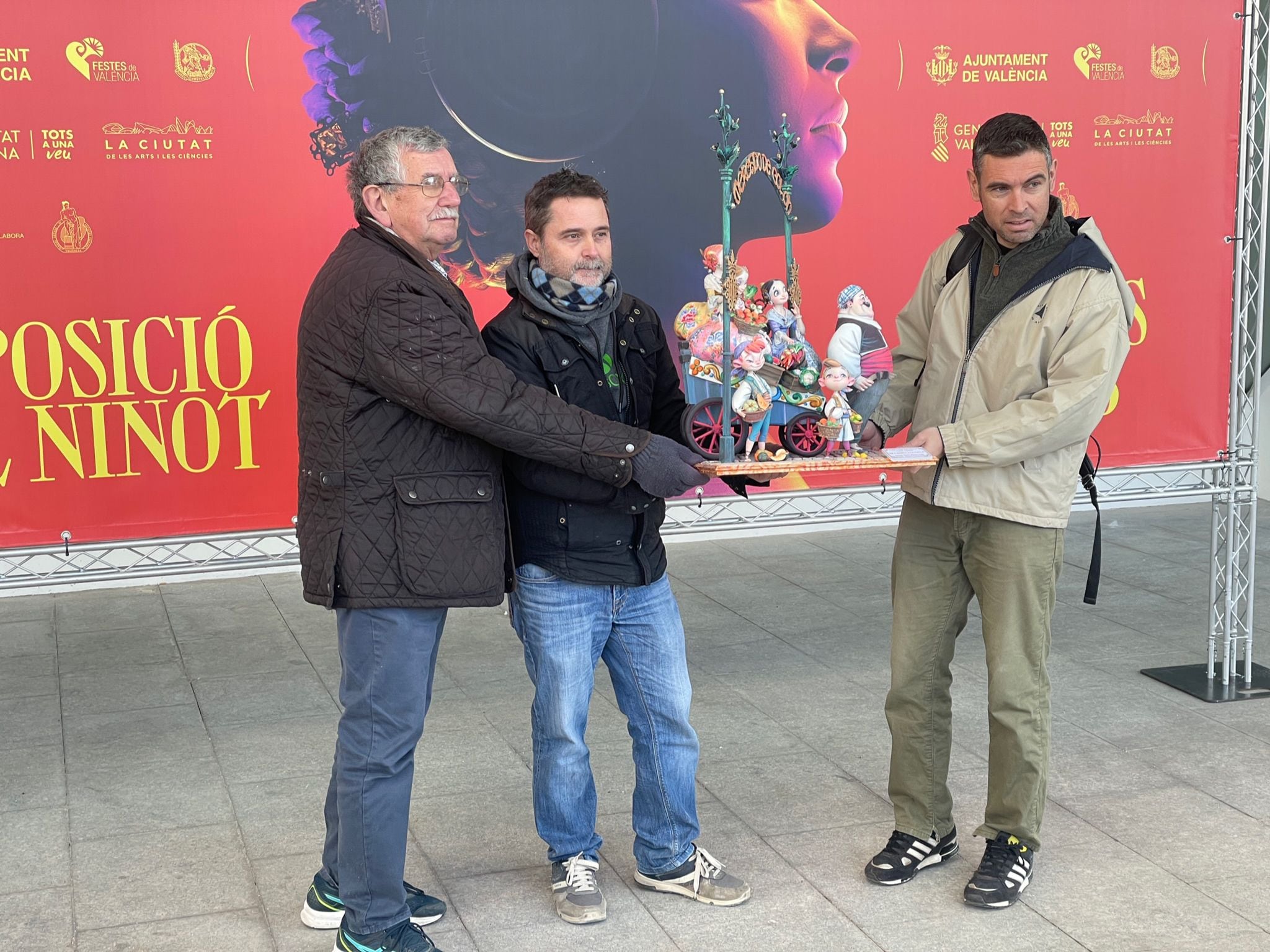 Llegan los primeros ninots a la Exposició del Ninot 2023