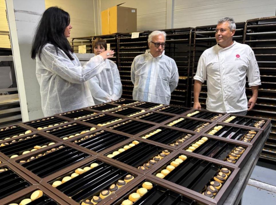 Orduna, Rincón en su visita a las instalaciones de Loa en Huesca