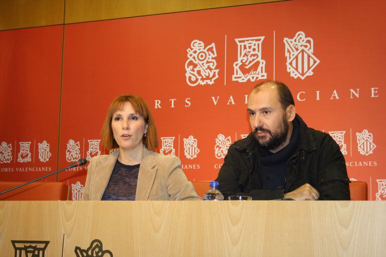 Eva Martínez y Josep Moreno, del PSPV