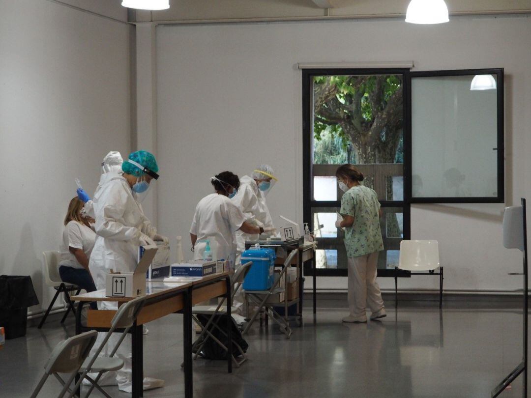 Cribado masivo de La Seu d’Urgell (Lleida).