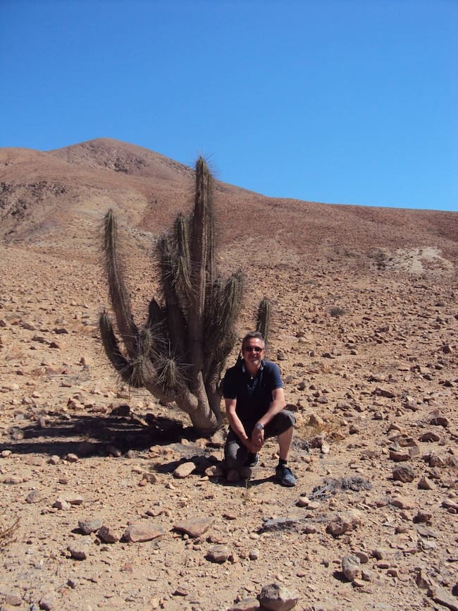 Jesús en el desierto de Atacama
