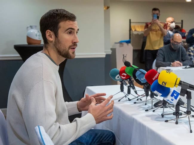 Carlos Molina ya está en casa. EFE