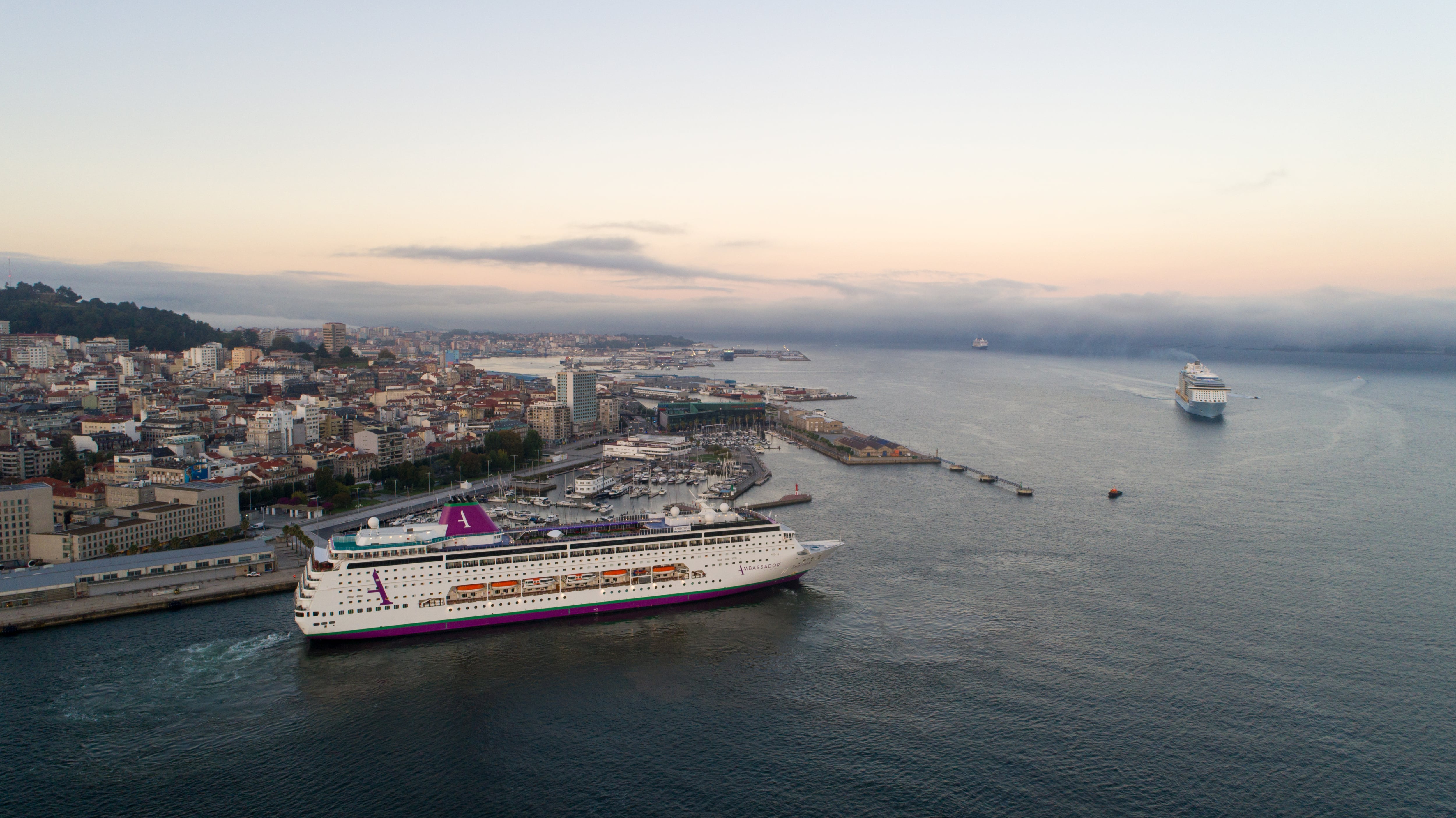 Cruceros en el Puerto de Vigo