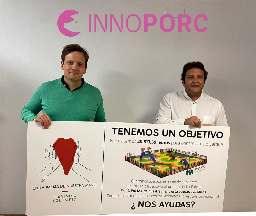 La empresa segoviana INNOPORC se suma al proyecto solidario &quot;En La Plama de nuestra mano&quot;