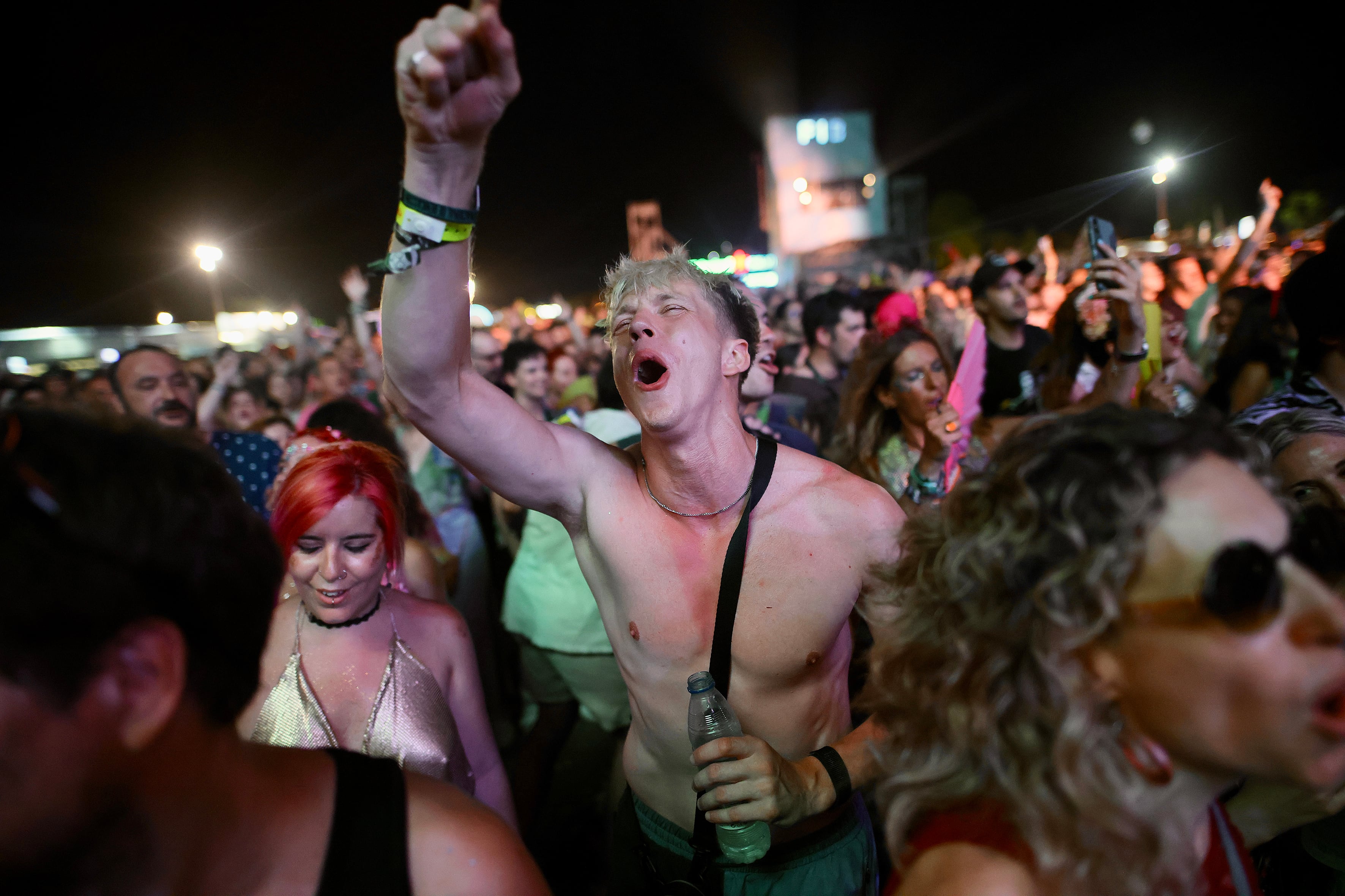 Asistentes al Festival Internacional de Benicàssim de este 2023 en una imagen de archivo.